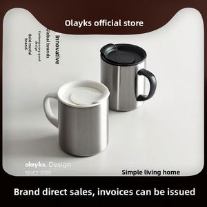 Modern Design f Stainless Steel Insulated <b>Mug</b> Office Coffee Drinking Water Cup for Office Use - Product Image 3