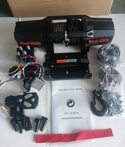 Verricello Elettrico ENJOIN da 12V 6000 lbs per ATV/UTV con Corda Sintetica e Controllo con Filo/Wireless - Product Image 4