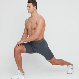 Mayyoung Tùy Chỉnh Người Đàn Ông Nén Xà Cạp Thể Thao Chạy Và Tập Luyện Quần Short Cho Nam Giới - Product Image 3