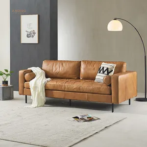 Tốt Nhất Bán Sofa Set Đồ Nội Thất Ý Thiết Kế Hiện Đại Cổ Điển Da 3 Chỗ Ngồi Sofa