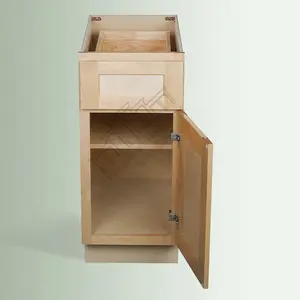 Sans quantité minimale de commande modulaire en bois massif Rta armoires de cuisine Shaker armoires de cuisine porte en bois contreplaqué armoires de cuisine