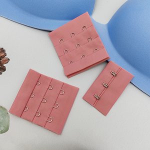 Accessoire de vêtement, extension de soutien-gorge, crochet et œillet, fermeture à boucle pour accessoires de soutien-gorge, 3 rangées, 3 crochets, rubans, connecteurs - Product Image 4