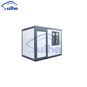 Cabine de bureau portable de 10 pieds, conteneur de bureau mobile préfabriqué pour espace de travail temporaire - Product Image 5