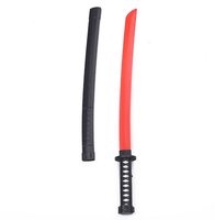 EN STOCK pas cher réaliste japonais samouraï katana jouet épées éclairer jouets LED clignotant épées pour les enfants