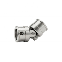 Roulement à aiguilles universel en acier allié pour cardan, 45 degrés, diamètre de trou 20 mm, longueur 74 mm, usiné CNC, CL