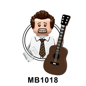 MB1013-MB1018 The Office Prison <span class=keywords><strong>Mike</strong></span> David Brent, Bloques <span class=keywords><strong>de</strong></span> Construcción en Miniatura, Figuras <span class=keywords><strong>de</strong></span> Juguete - Product Image 5
