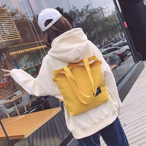 Bolsa <span class=keywords><strong>de</strong></span> lona personalizada <span class=keywords><strong>de</strong></span> alta calidad Bolsa <span class=keywords><strong>de</strong></span> compras <span class=keywords><strong>de</strong></span> lona con bolsillo y cremallera - Product Image 3