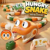 YT Hot RC Serpiente Magnética Comedora Interactiva, Juguete Clásico Retro de Control Remoto, Come, Crecerá, Repite, Serpiente Hambrienta