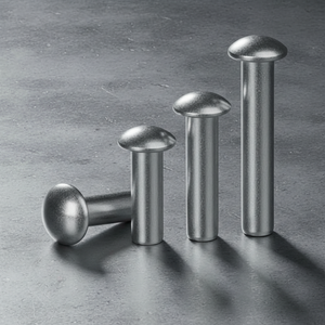 مسامير صلبة برأس مستدير من الفولاذ المقاوم للصدأ الكربوني GB867 مصنوعة في الصين بيع مباشر من المصنع قابل للتخصيص - Product Image 1