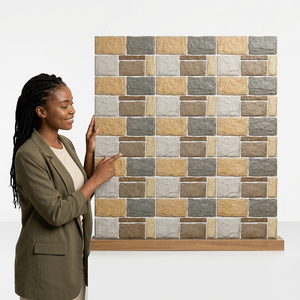 250x375 Acabado mate 10x15 Azulejos de pared esmaltados de cerámica-Diseño de elevación de 25x37,5 para uso en exteriores en Dubai, Medio Oriente y África - Product Image 1