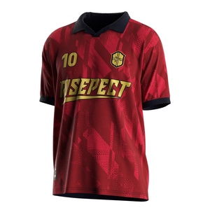 Maillot de football léger en polyester, anti-odeur, séchage rapide, évacuation de l'humidité, coupe athlétique ergonomique pour le jour du match - Product Image 1