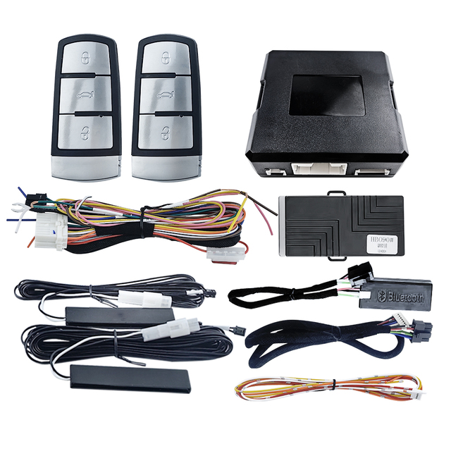 Car Alarm System Remote Engine Start Keyless Entry System RFID Immobilizer Lock Universal
