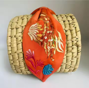 Nouveau tempérament bandeau noué Simple Niche cheveux accessoires en gros meilleure qualité bandeaux perlés - Product Image 5