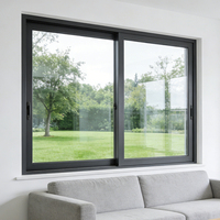 Ventana Corredera de Aluminio y Vidrio con Aislamiento Térmico, Sellada, Impermeable, Resistente a la Humedad y al Óxido, para Cocina, en Oferta