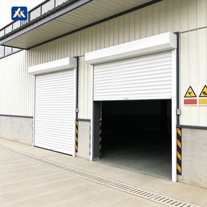 Porte à enroulement en alliage d'aluminium coupe-vent Xinhangyuan au design moderne, garantie 1 an <span class=keywords><strong>pour</strong></span> garage résidentiel et industriel - Product Image 3