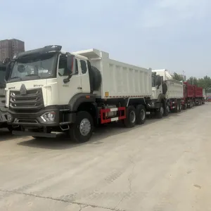 Camion à benne basculante 375hp howo haohan 2018 modèle 6x4 sino diesel pour Offre Spéciale