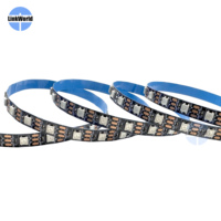 Haute Qualité 5V WS2812 WS2812B LED Bande SPI Signal Adressable Individuel RGBIC Numérique Programmable Smart RGB Led Bande Lumineuse