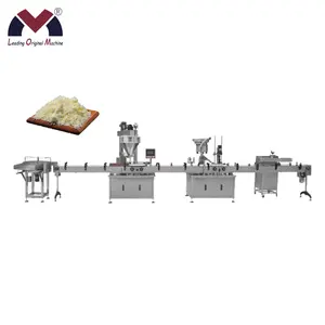 jelly mask steroid chebe powder filling capping labeling machine protein powder whey protein isolate production line automatic