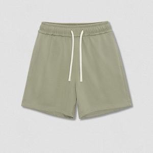 กางเกงขาสั้นเล่นกีฬาของผู้ชายสำหรับฤดูใบไม้ผลิฤดูร้อน340g ผ้าทรงหลวมแบบสั่งทำ - Product Image 4