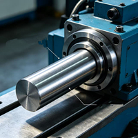 Eje Óptico Sólido de Precisión ST-52, Equipo de Válvula Hidráulica, Eje Cilíndrico Personalizado CNC