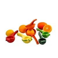 חוזק גבוה עיצוב יד פלסטיק ידני הדר מסחטה פירות או ירקות לימון מסחטת