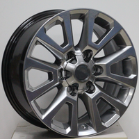 Jy jantes en alliage d'aluminium de grande taille 17 18 pouces, 6x139.7, adaptées à Hilux Hiace GranAce Fortuner FJ Cruiser 4Runner Tacom