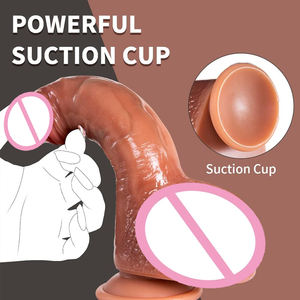 Realistische Dildos Teleskop Vibrierende Schub Realistische Dildo Masturbation Heizung Penis Fernbedienung Dick Wassers prüh spielzeug - Product Image 4