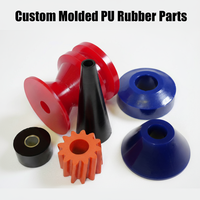 Pièces en caoutchouc polyuréthane PU/TPU personnalisées de haute qualité d'usine, élastomère avec tolérance de précision de 0,1 à 0,2 mm, service OEM/ODM
