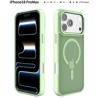 Coque magnétique la plus vendue pour iPhone 17 Air, nouvelle texture mate antichoc, accessoire de téléphone portable en gros