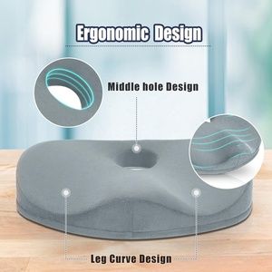 <span class=keywords><strong>Coussin</strong></span> de siège auto en mousse à mémoire de forme pour la conduite, oreiller de soutien lombaire pour chauffeur de camion, <span class=keywords><strong>rehausseur</strong></span> pour personnes de petite taille, soulagement des douleurs sciatiques et du coccyx - Product Image 1