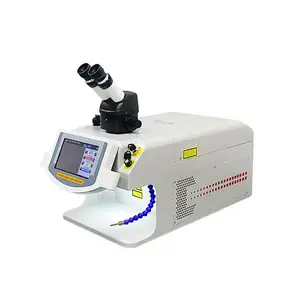 60W 100W Small Tabletop Desktop Jewelry Laser Welding Repairing Machine For Gold Silver Carbon Steel Aluminium Soldering