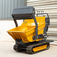 Mini-dumper hydraulique à chargement frontal, neuf, à essence, capacité 0,5 tonne