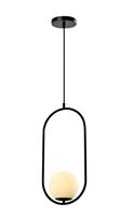 Lustre suspendu en forme de globe, style nordique moderne, ampoule E27 blanche, luminaire de plafond LED en laiton, idéal pour les restaurants