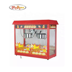 เครื่องทำป๊อปคอร์นแบบสองหัว ความจุขนาดใหญ่ สำหรับโรงภาพยนตร์และงานจัดเลี้ยง ขายดีจากโรงงาน - Product Image 1