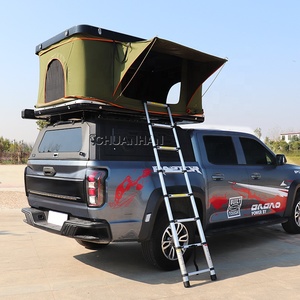 Carpa de techo rígida para vehículos de camping al aire libre, compatible con Great Wall Poer, Dmax, Ram 1500. - Product Image 1