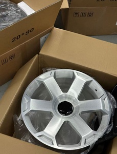 Jantes en alliage forgées <span class=keywords><strong>Kw</strong></span> 5x112 18 19 20 21 pouces, finition argent brossé, pour AVS <span class=keywords><strong>Audi</strong></span> RS6 RS7 <span class=keywords><strong>Q8</strong></span> B9 A4 A6 S6 C8 - Product Image 6
