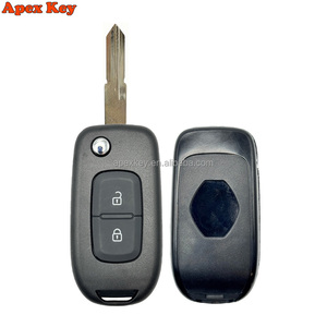 Coque de clé de voiture à télécommande rabattable avec lame de remplacement VAC102 pour Renault Kadjar Megane Logan Duster Sandero Oroch Clio5 Twingo - Product Image 1