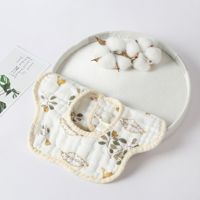 HOSHOM Vente en gros de bavoirs pour bébé en coton 100% de haute qualité, personnalisés avec un logo, des idées de couvertures personnalisées, impression photo, koala