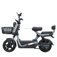 Vélo électrique urbain 14 pouces de fabrication chinoise, moteur arrière 400W, batterie au plomb intégrée 48V/60V/72V, pour utilisation en ville intelligente