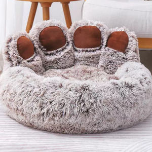 Cama de lujo personalizada para perros, sofá cálido y cómodo para gatos, accesorios para mascotas, perrera para mascotas, cama de felpa lavable para perros - Product Image 5