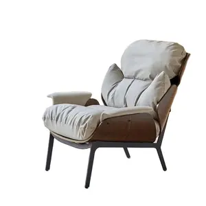 2024 Hot sale luxury armchair sofa leisure chair reclining chair Modern lounge chair living room furniture