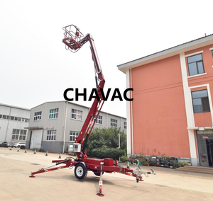 Tùy chỉnh 360 độ xoay towable khớp nối Spider Boom Lift với CE chứng nhận - Product Image 1
