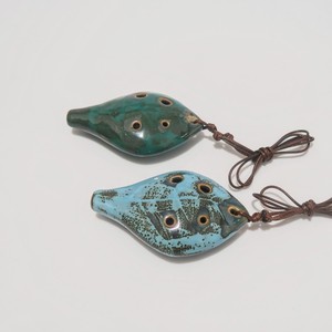 <span class=keywords><strong>Flauta</strong></span> de Cerámica de 6 Orificios, <span class=keywords><strong>Flauta</strong></span> de Porcelana Azul y Blanca, Ocarina Artesanal, Ocarina de Seis Orificios, Mini Ocarina para Niños - Product Image 3