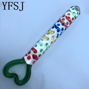 Jouet sexuel anal en verre pour femmes, baguette de masturbation pour <span class=keywords><strong>plaisir</strong></span> intime - Product Image 6