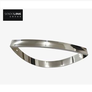 Reposabrazos moderno de acero inoxidable de alta calidad, salón de belleza, <span class=keywords><strong>barber</strong></span>ía, venta al por mayor, silla de cuero, hogar, sala de estar, base de silla de peluquero - Product Image 2