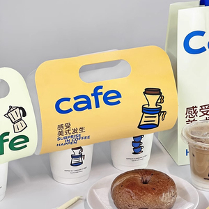 Commercio all'ingrosso biodegradabile eco-friendly riciclabile monouso a prova di grasso Logo personalizzato a buon mercato artigianale sacchetti di carta cibo caffè Packaging - Product Image 4