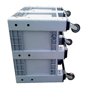 Большие пластиковые штабелируемые ящики для поддонов с колесиком - Product Image 2