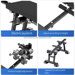 Portable Professional Electric Stretching Traction <strong>Bench</strong> Home Therapy Device for Cervical Lumbar Decompression Leg <strong>Bench</strong> <strong>Racks</strong> - Product Image 4