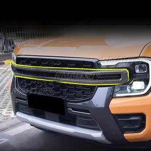 Grille de pare-chocs avant de voiture, grilles de course, grille de pare-chocs ABS, kit carrosserie pour Ford Ranger 2023-2024, accessoires automobiles - Product Image 4