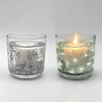 Großhandel Neue Trendige Sojawachs Handgemachte Aromatherapie-Kerze LED-Licht Umweltfreundlich Ungiftig Modern für Feiertage und Geburtstage